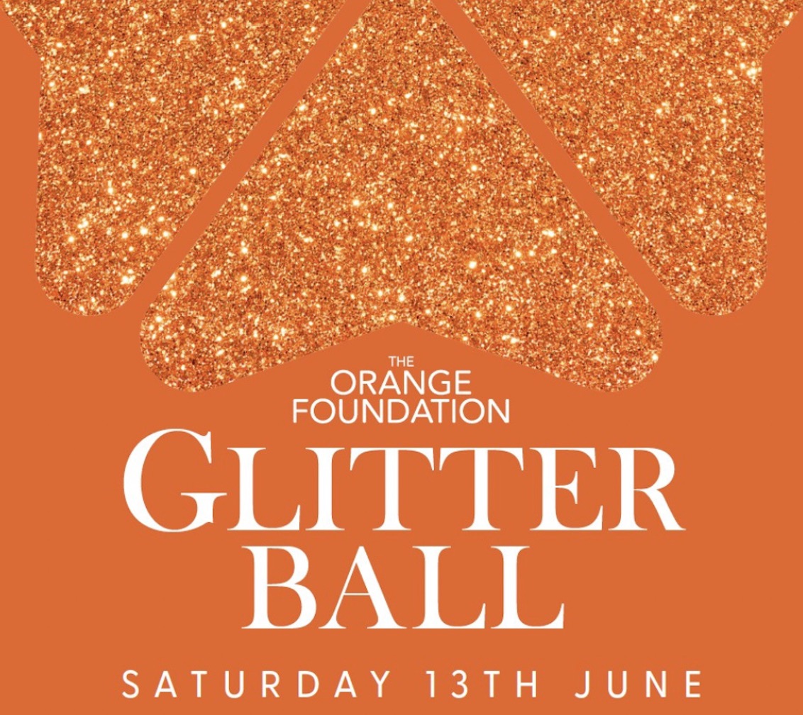 The Orange Foundation Glitter Ball